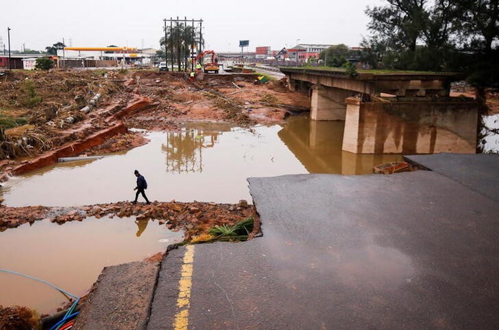 South Africa Deploys Troops to Help Those Affected by Durban Floods