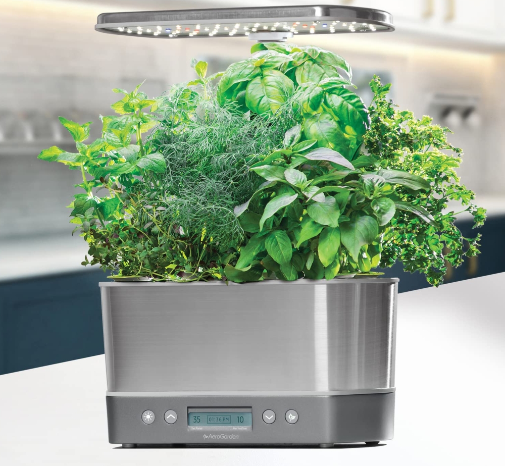 AeroGarden Harvest Elite - best indoor garden systems