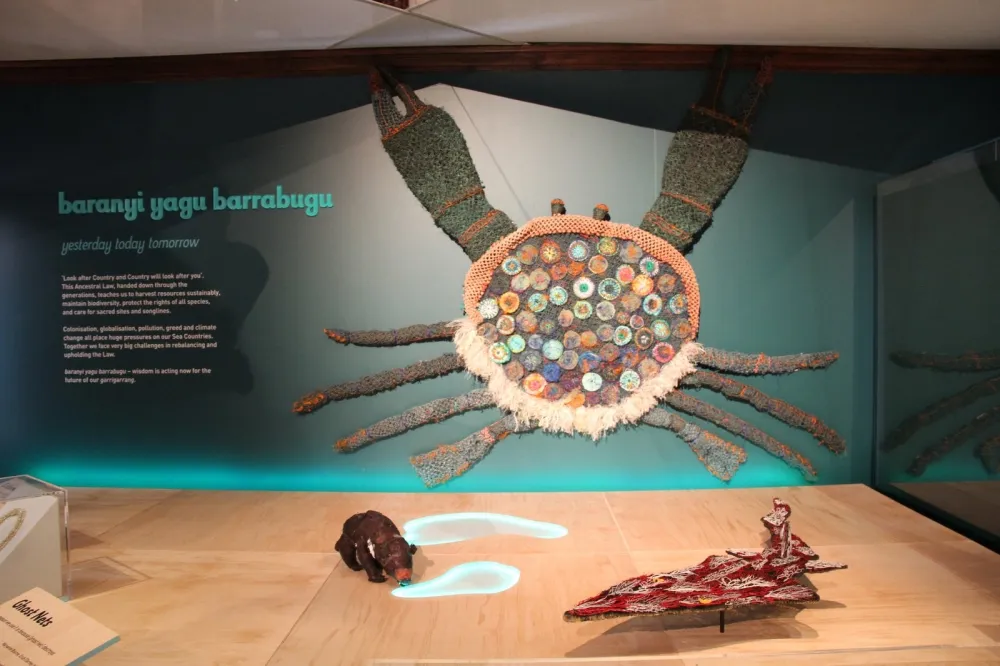 Australia’s Aboriginal Tribe is Recycling Discarded Fishing Nets Into Artworks