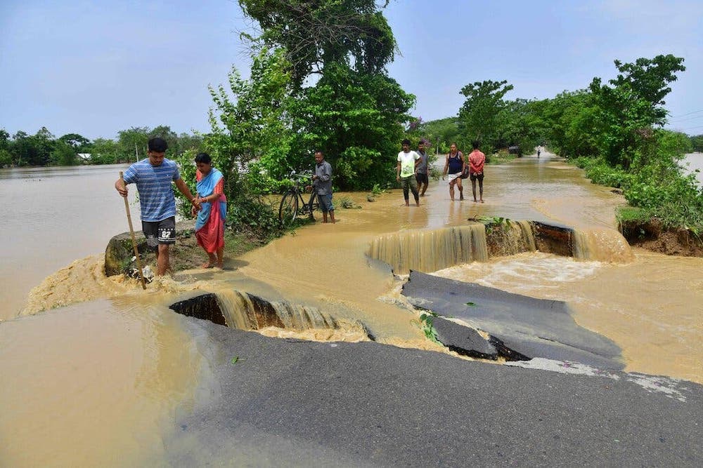 Extreme Floods Leave Millions Homeless in India & Bangladesh-1