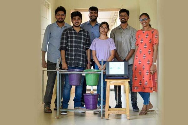 GITAM Students Design Smart Water-Recycling System for Kitchen Sinks