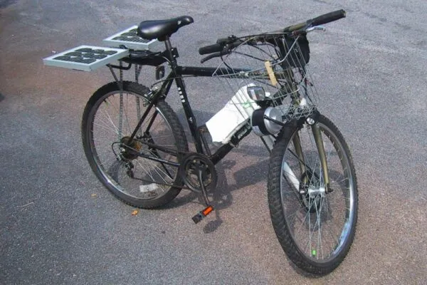 Solar powered electric bicycle by Soumya Ranjan Palei