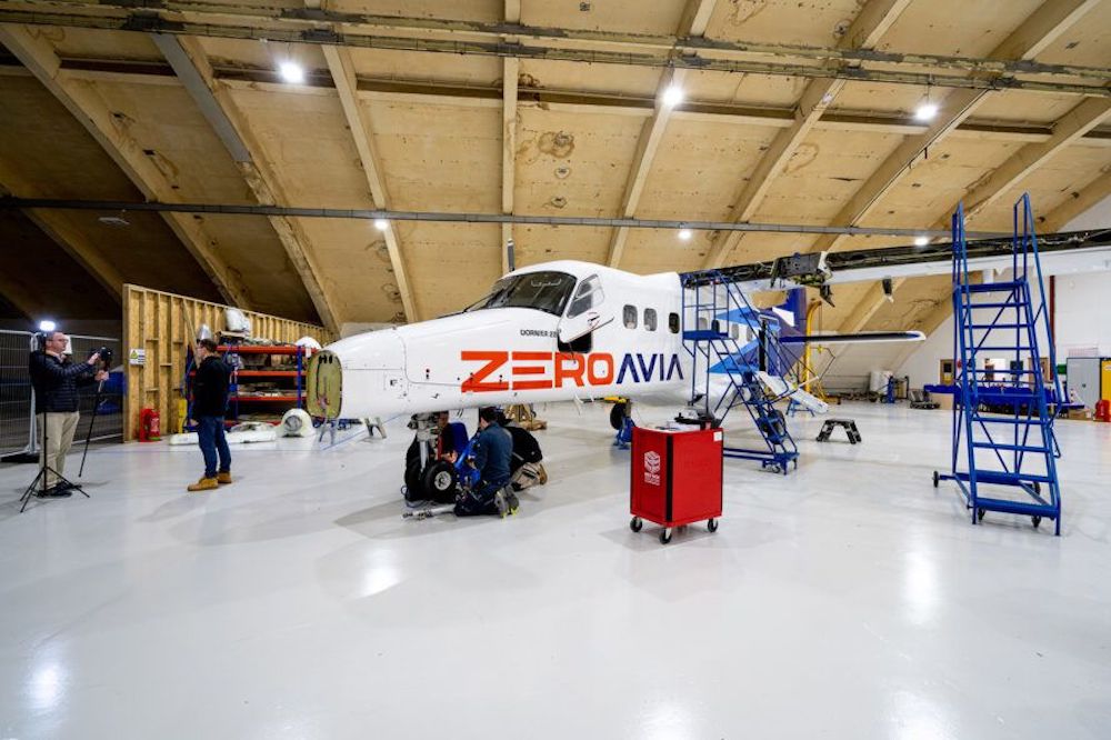 ZeroAvia Builds World’s First Zero-Emissions Aviation Powertrain