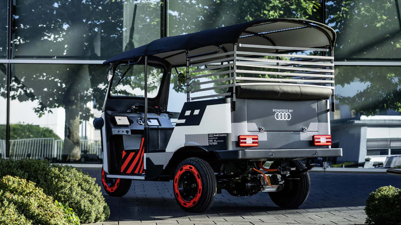 Audi x Nunam to Make e-Rickshaws Using Retired EV Batteries 