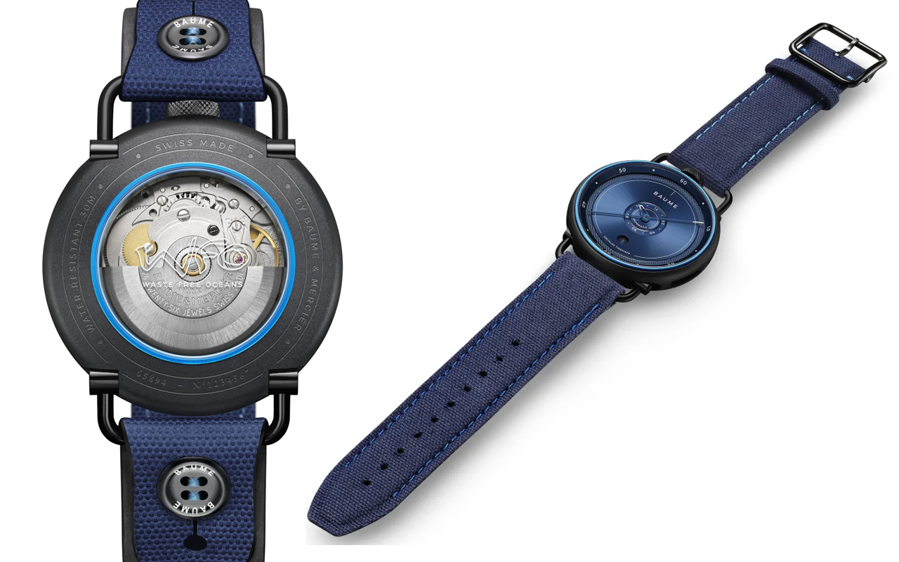 Baume Ocean II - Upcycled Marine Plastic Watch Gives You a Green Hand