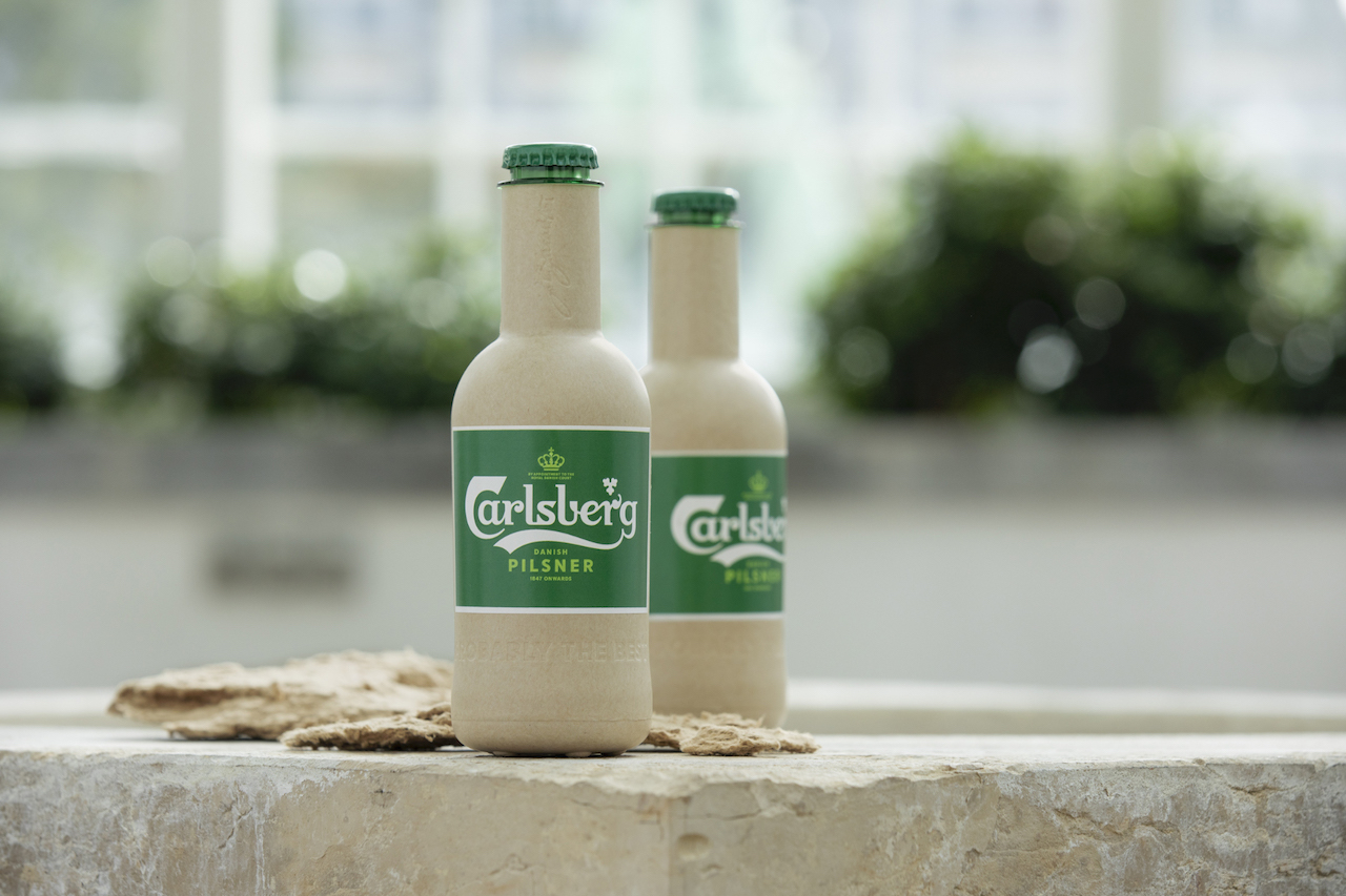 Carlsberg Green Fiber Bottle