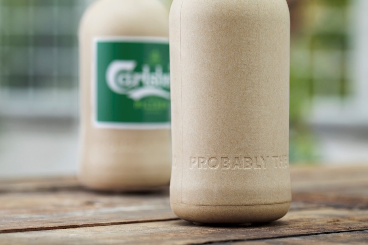 Carlsberg Green Fiber Bottle