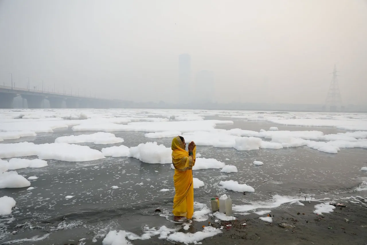 Delhi Govt to Identify Potential Sources of Toxic Foaming in Yamuna River