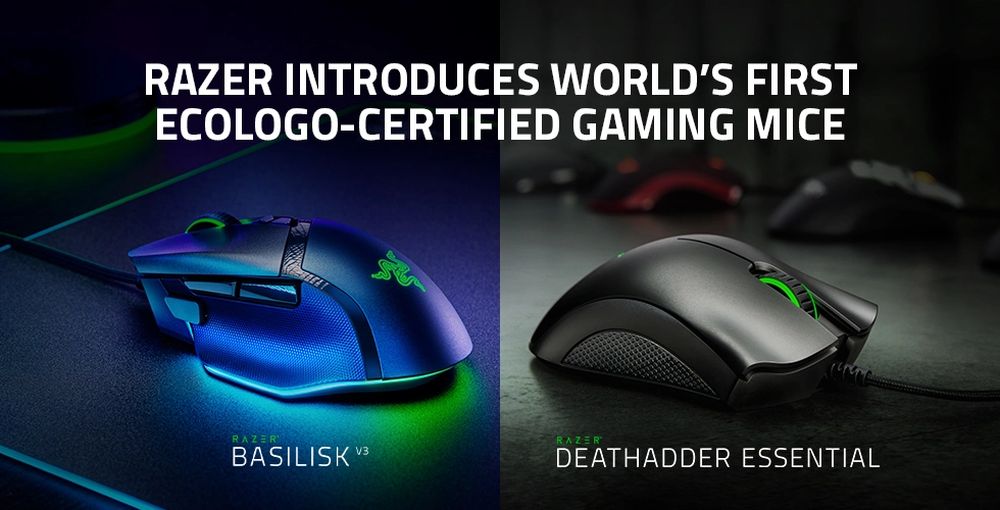 Razer ECOLOGO-Certified gaming mouse