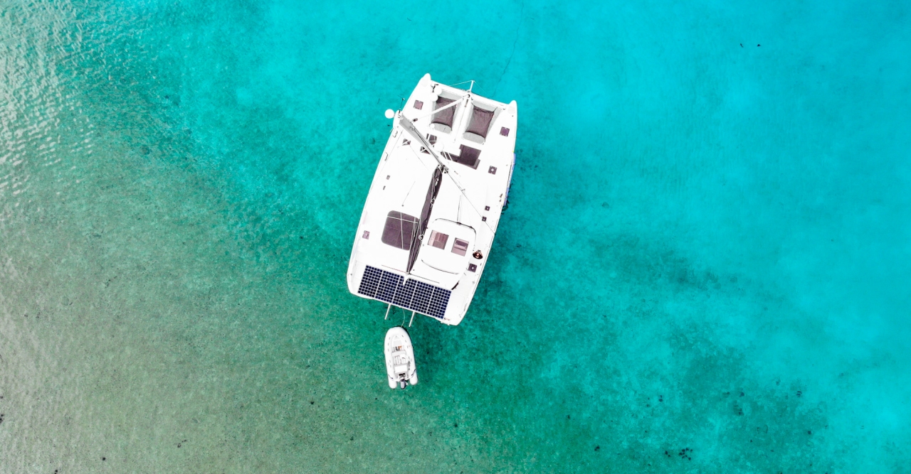 Solar Panels on Sail LUNA