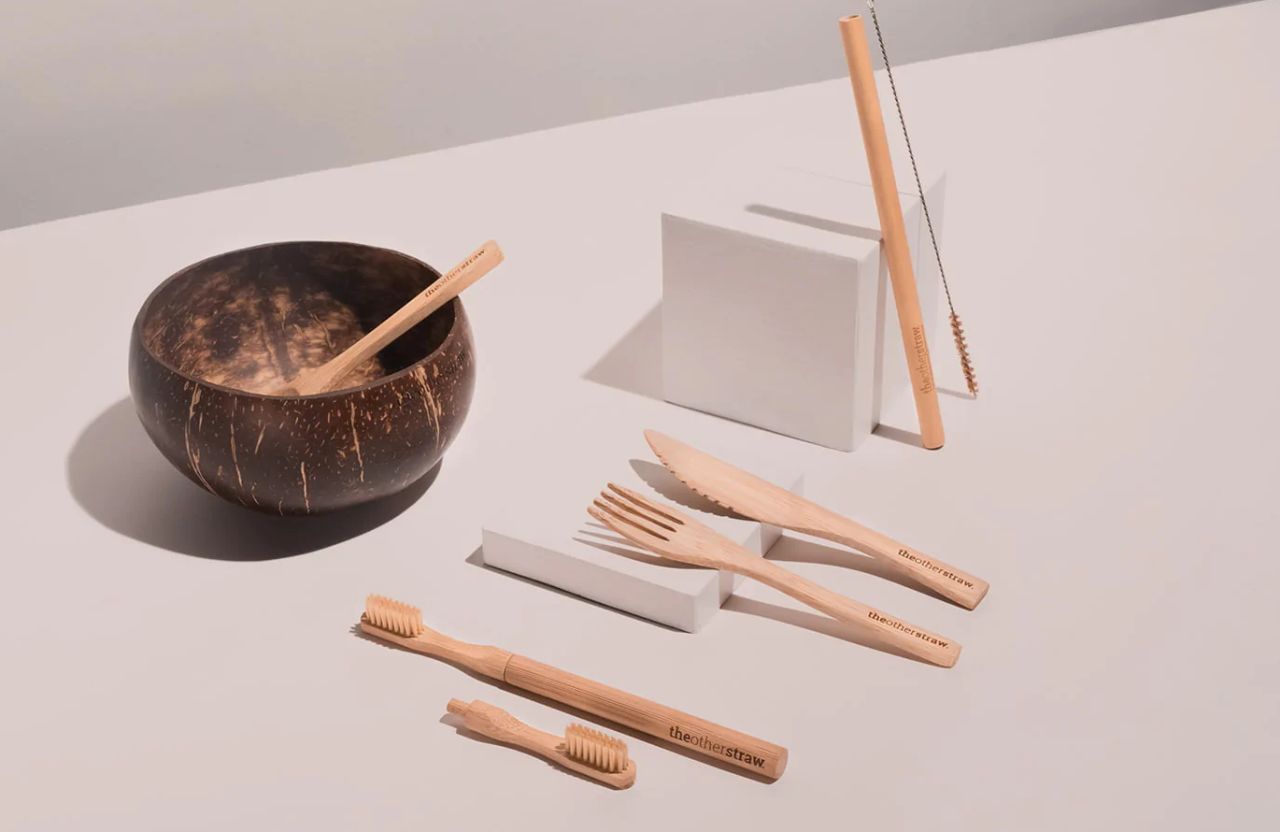 Bamboo Straws and Cutlery - Single-use plastic alternatives in India