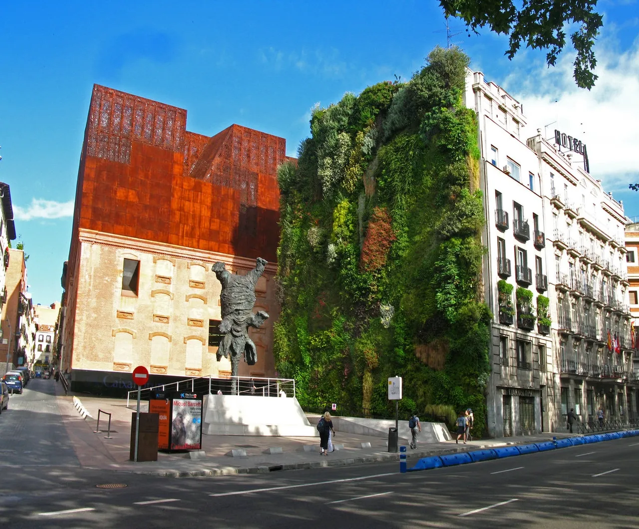 Caixa Forum Vertical Garden, Spain