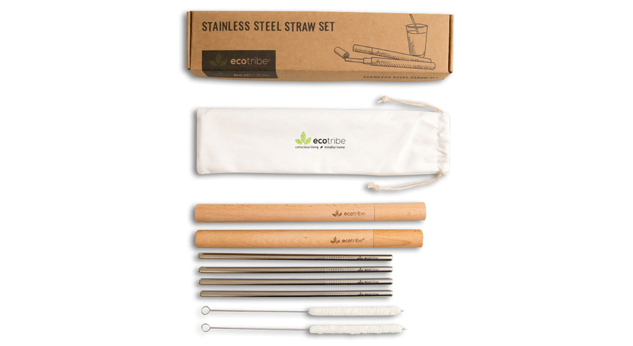 Ecotribe Reusable Metal Straw