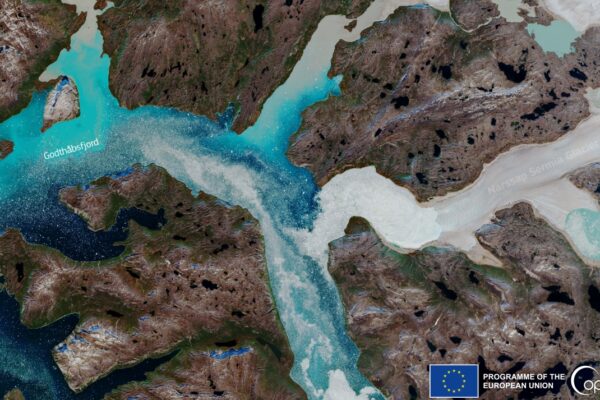 Satellite Tracks Greenland Melt Amid Intense Heatwave