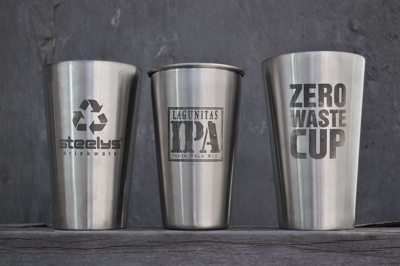 Steel Reusable Cups