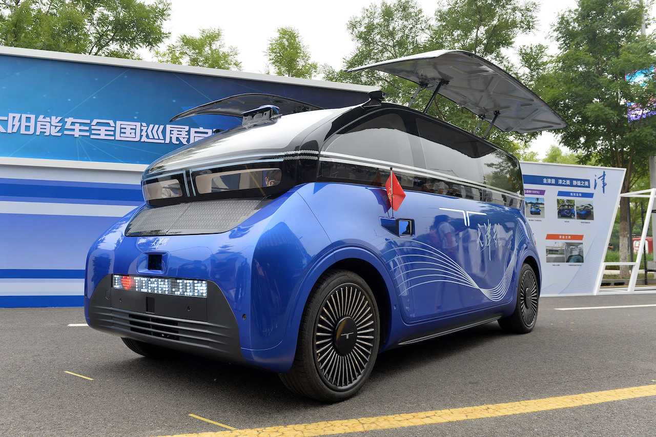 Tianjin solar car