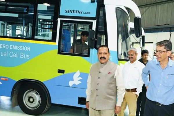 India's First Domestically Developed Hydrogen Fuel Cell Bus