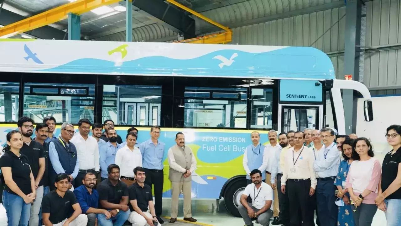 India's First Domestically Developed Hydrogen Fuel Cell Bus