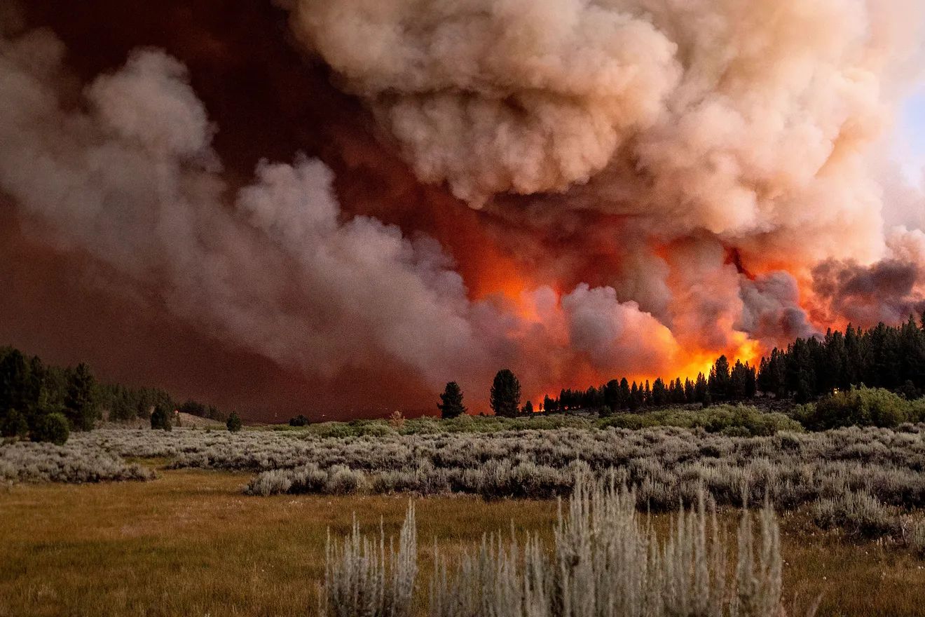 California Wildfire Heat Dome