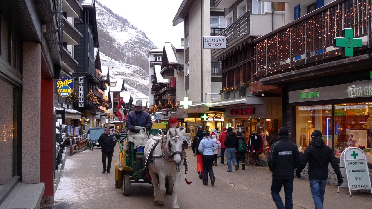 Car-Free Zermatt, Switzerland