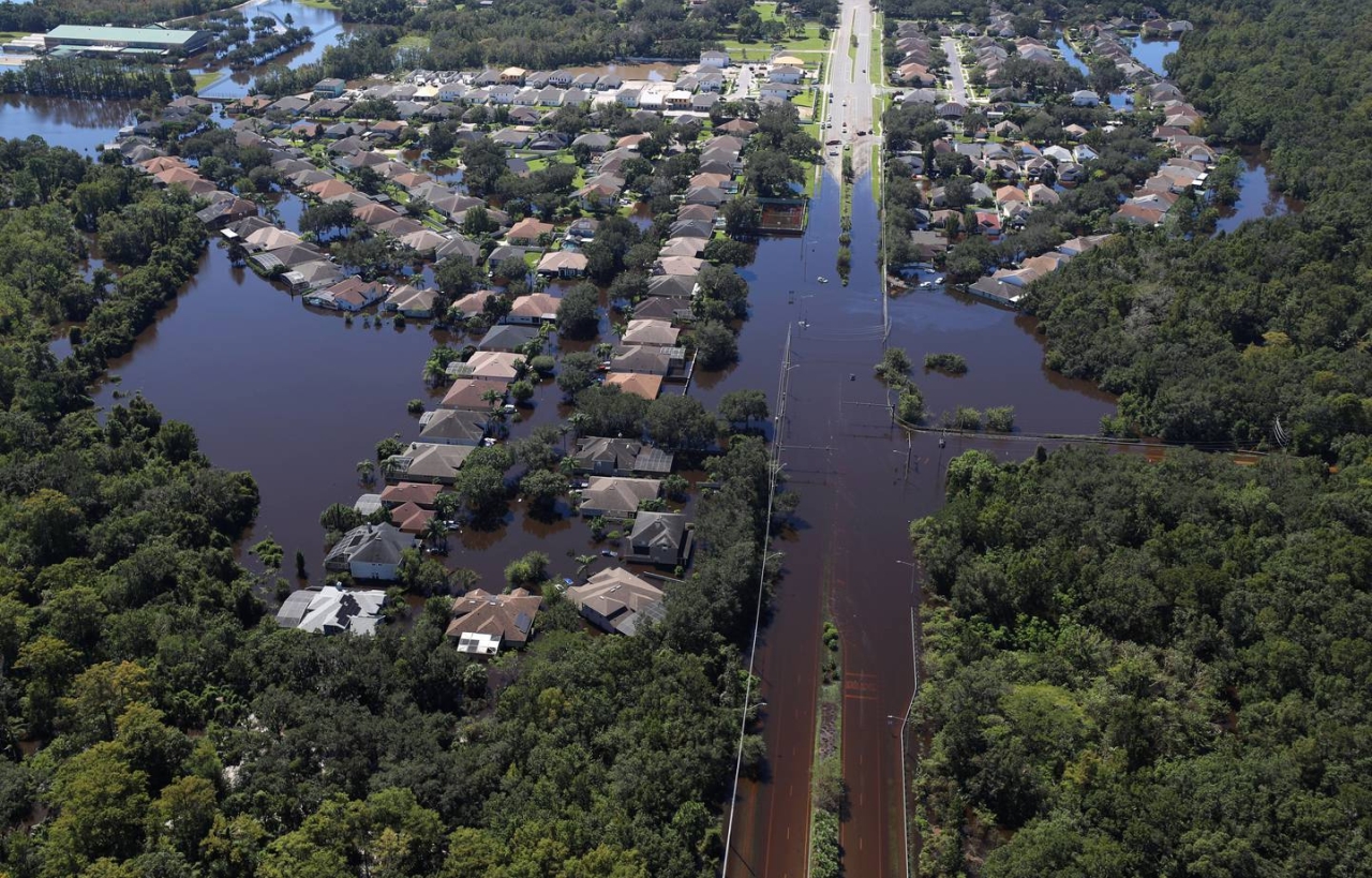 Flooding in aftermath of Hurricane Ian