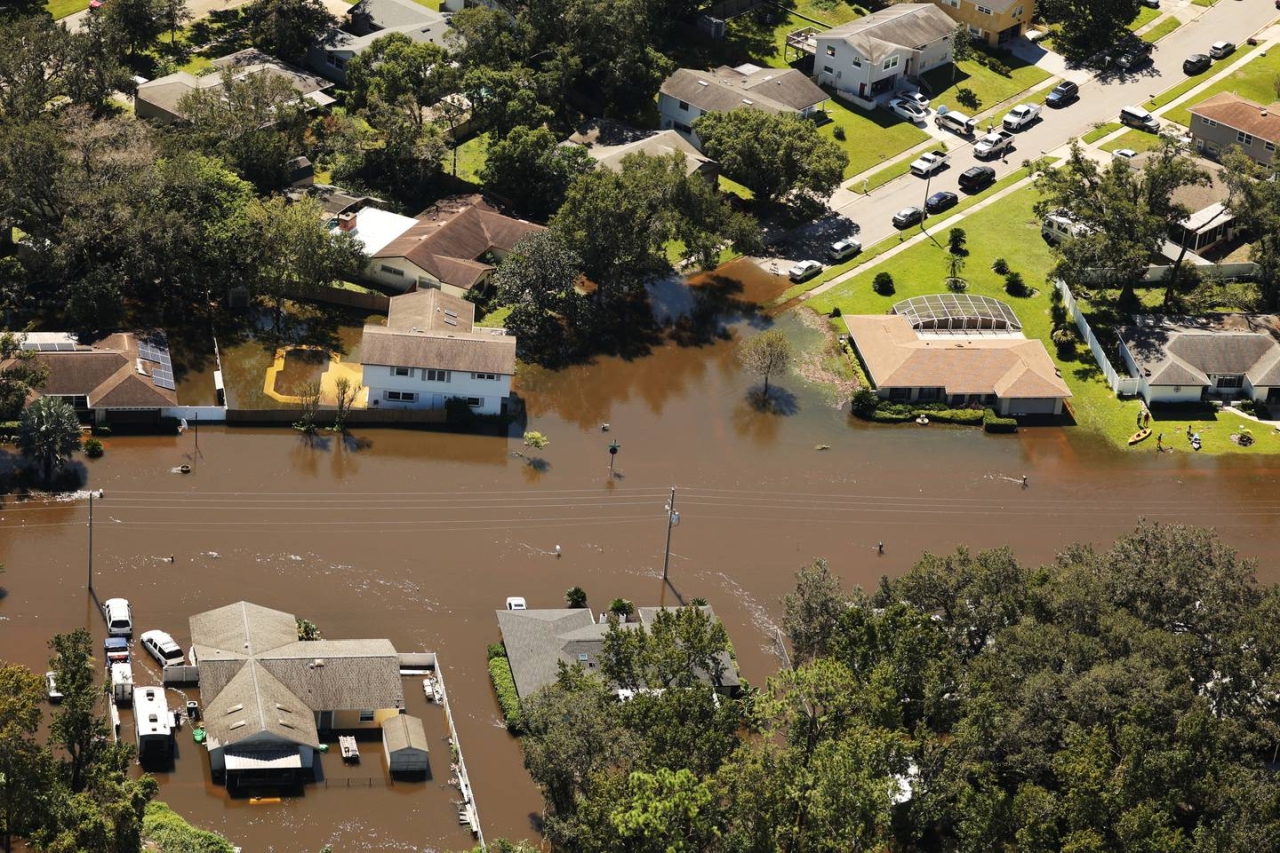 Flooding in aftermath of Hurricane Ian