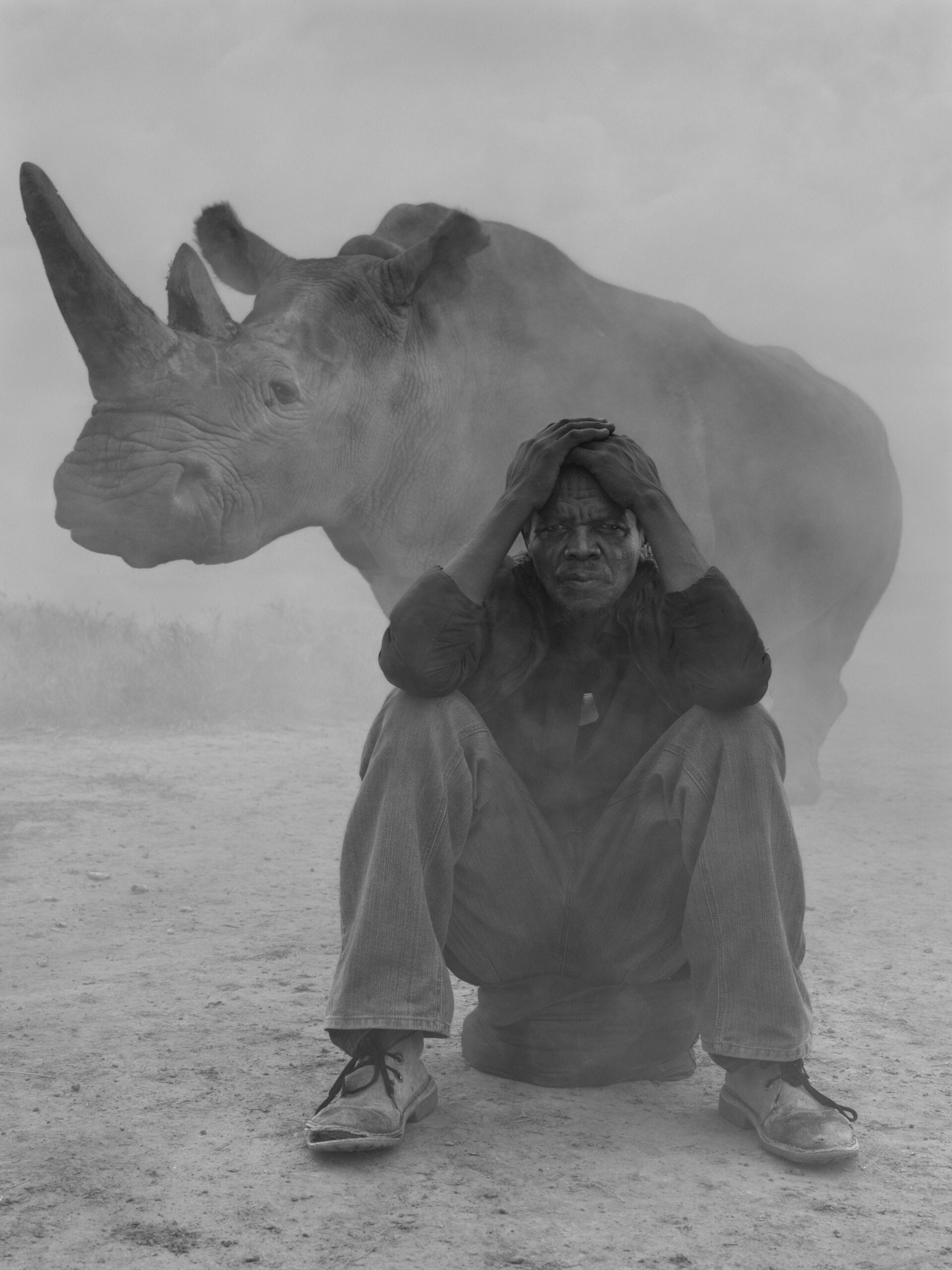 Nick Brandt portrays how people and animals impacted by climate change-10