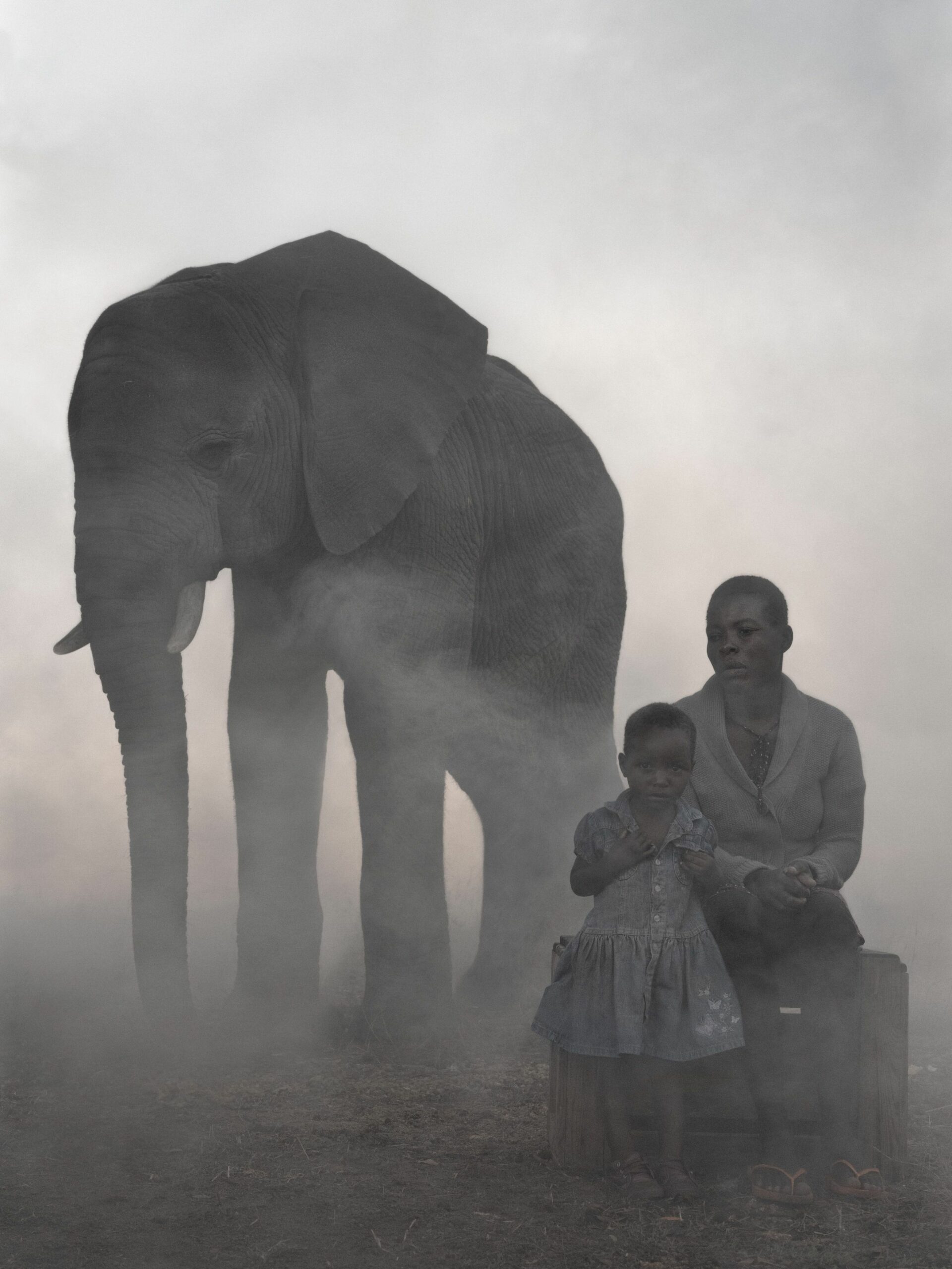 Nick Brandt portrays how people and animals impacted by climate change-14
