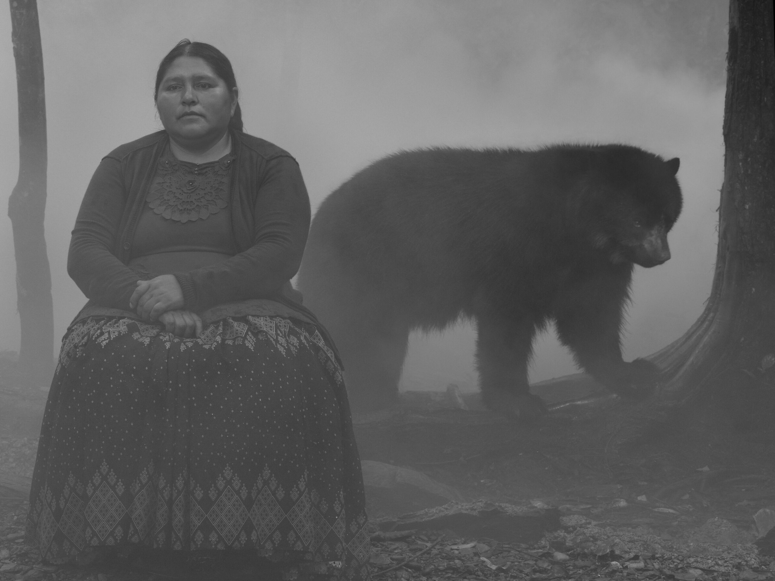 Nick Brandt portrays how people and animals impacted by climate change-24