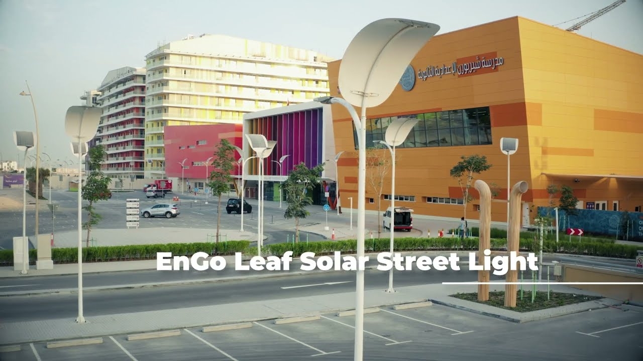 EnGo Leaf Solar Street Light at FIFA World Cup 2022