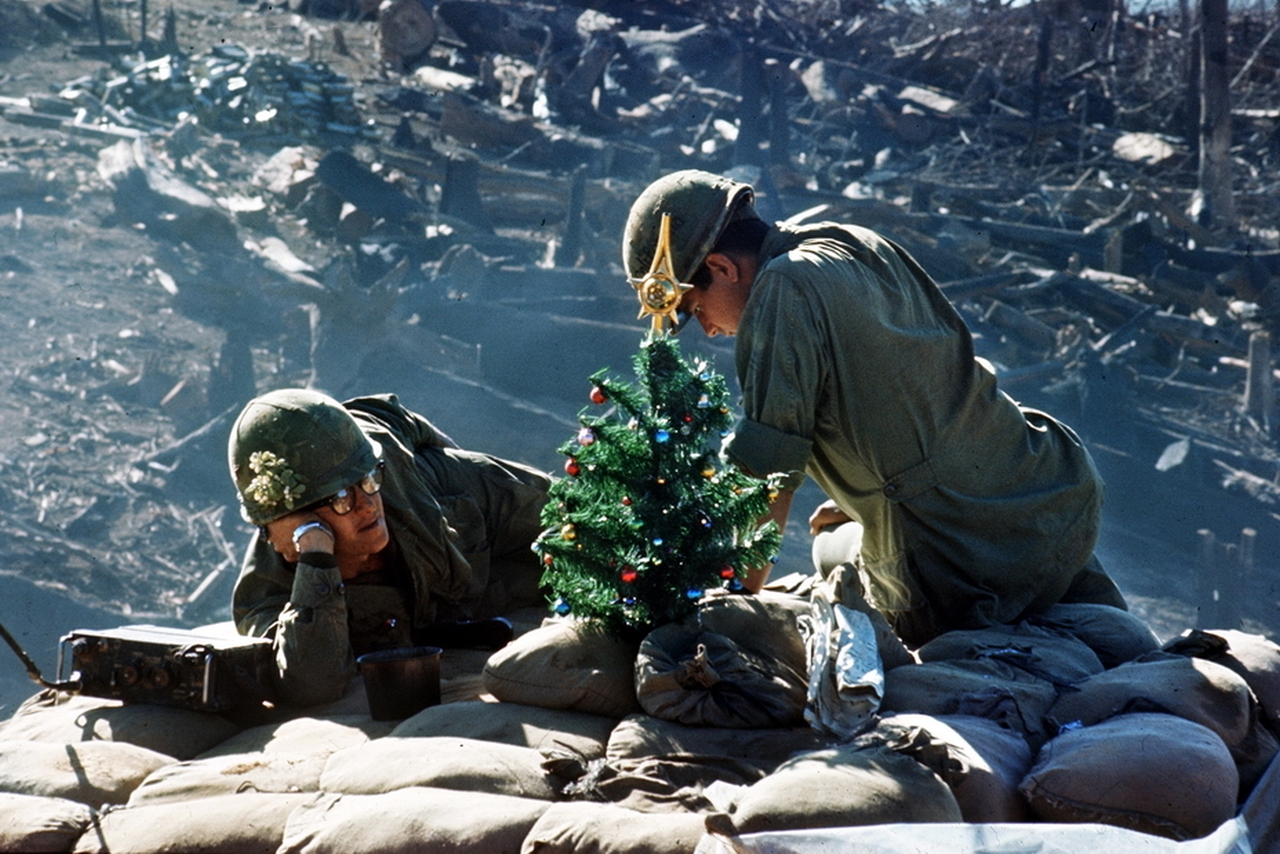 Christmas Tree During Vietnam War