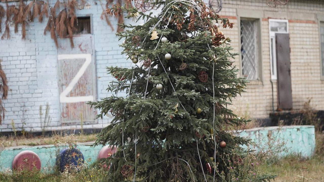 Christmas Tree in Ukraine