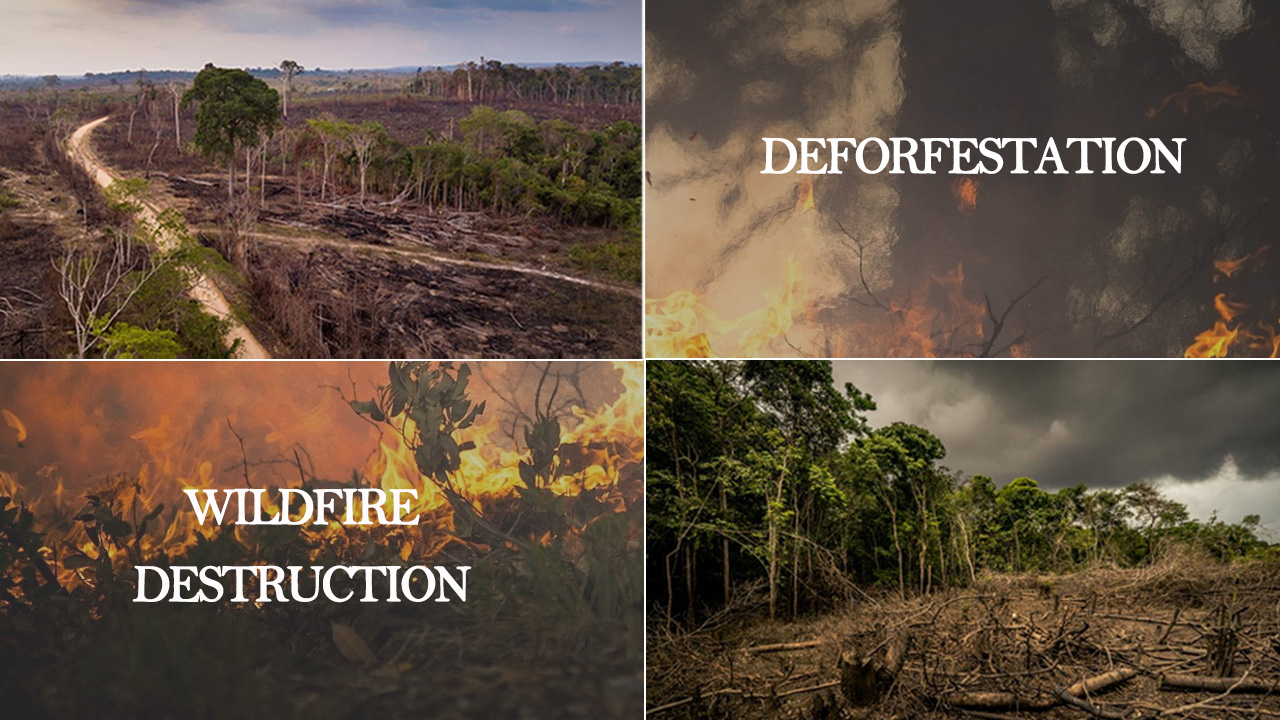 Wildfire-and-Deforestation-Destroying-Forests